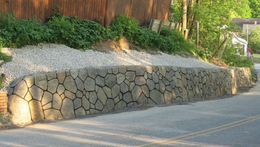 Retaining Wall in Hooksett NH